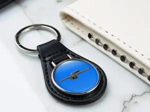 Subaru Porta Llave Cuero Edición Fuerza Toque Carrera
